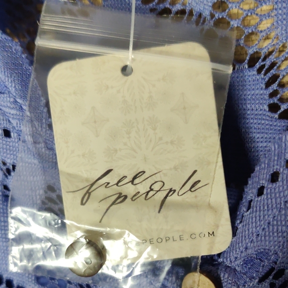 Free People Shadow Dance Midi Dress Persian Jewel Nwt Size XS (0-2) - Picture 6 of 9